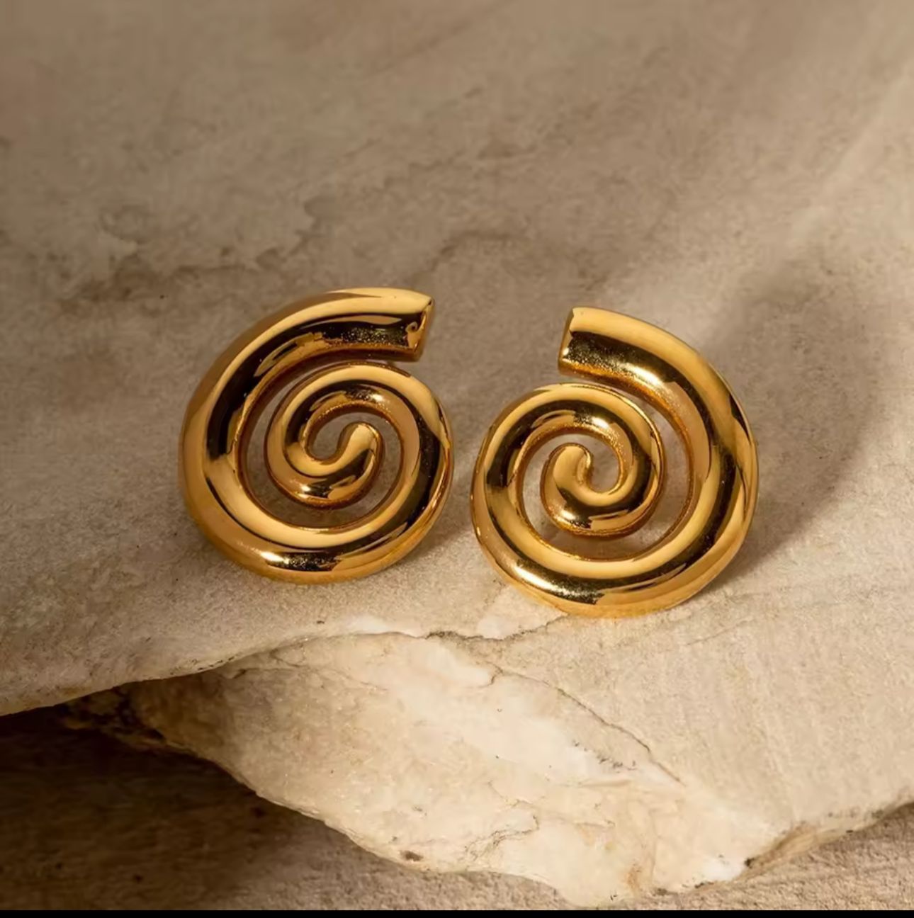 Snail earings