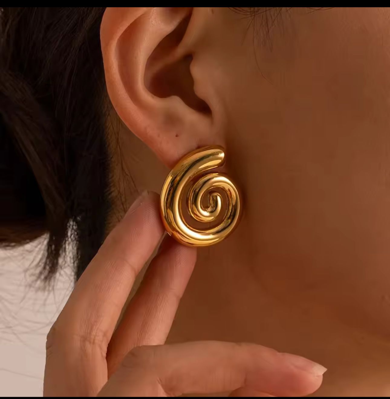 Snail earings