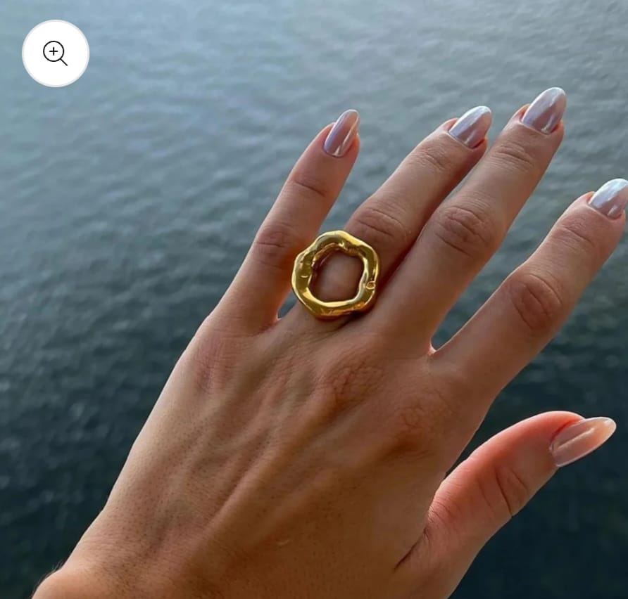 CIRCLE HOLLOW RING