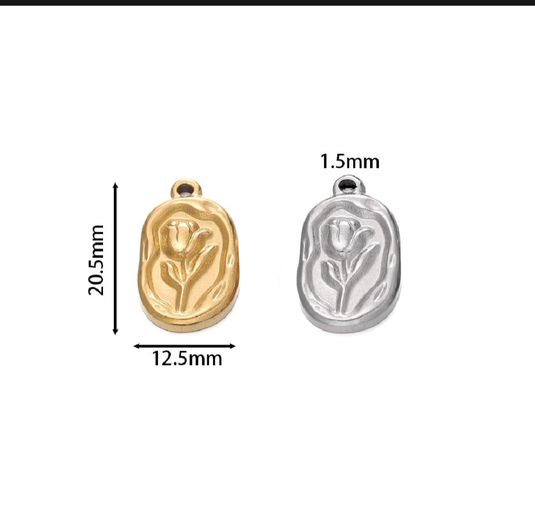 ROSE FLOWER CHARM
