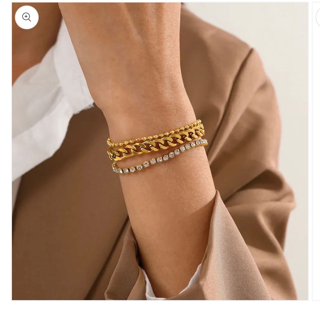 LAYERED STONE BRACELET