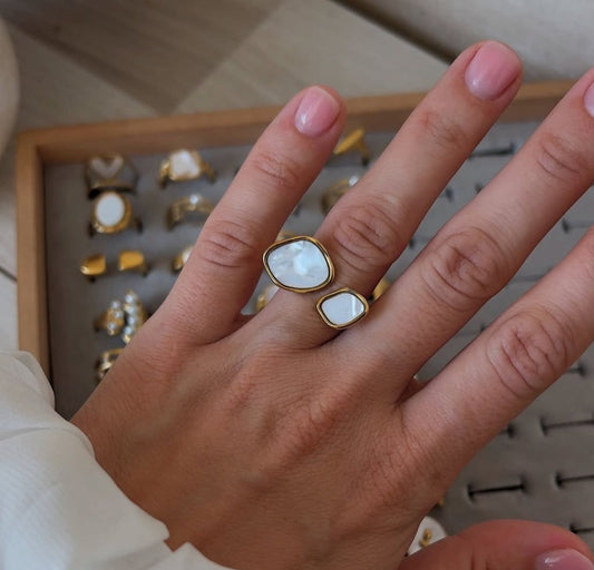 DOUBLE DOME RING
