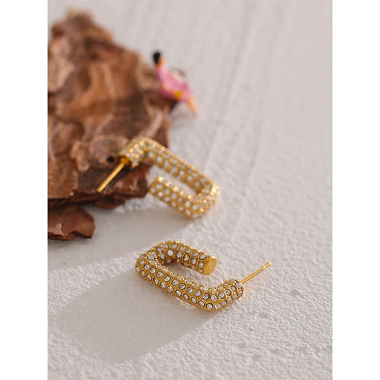 STUDDED EARINGS