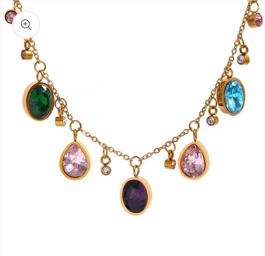 Color Pop Charm Necklace