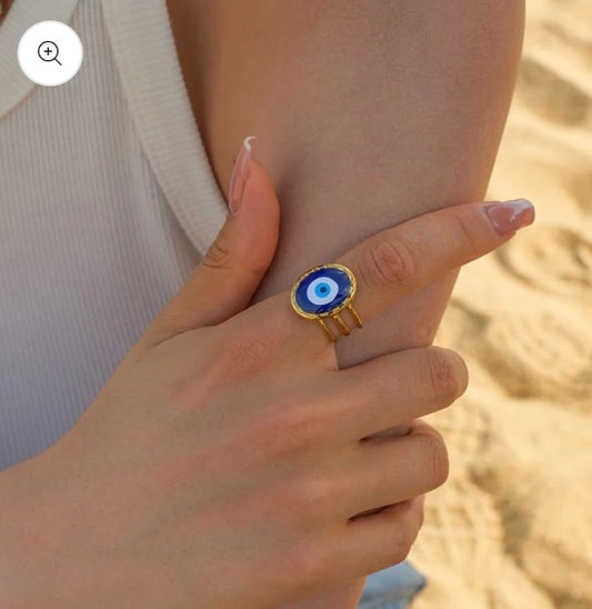 EVIL EYE RING