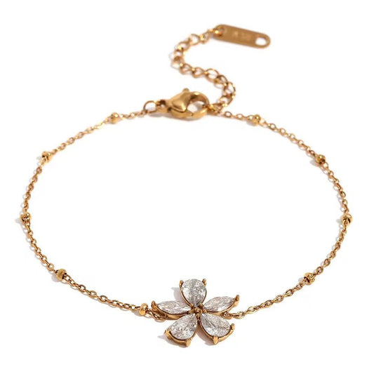 MINIMALIST FLOWER BRACELET