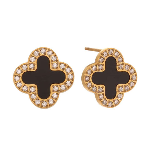 Rhinstone Clove Studs