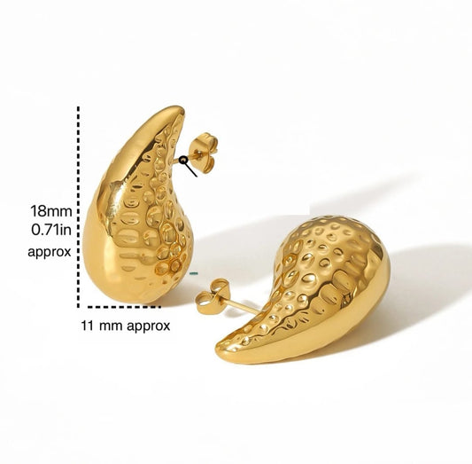 textured teardrop
