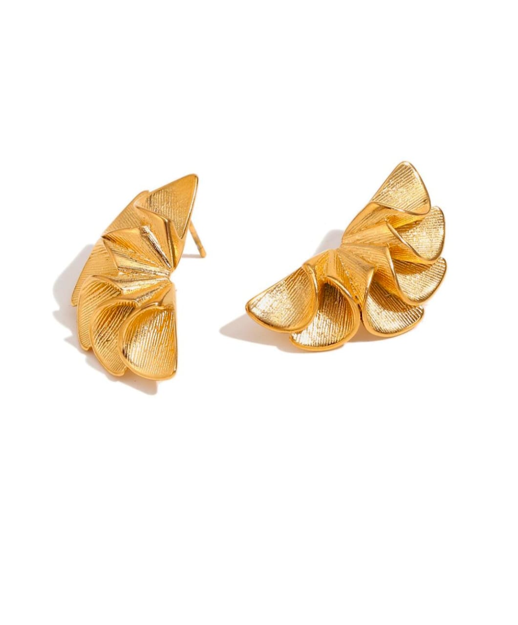 luxe cone earings