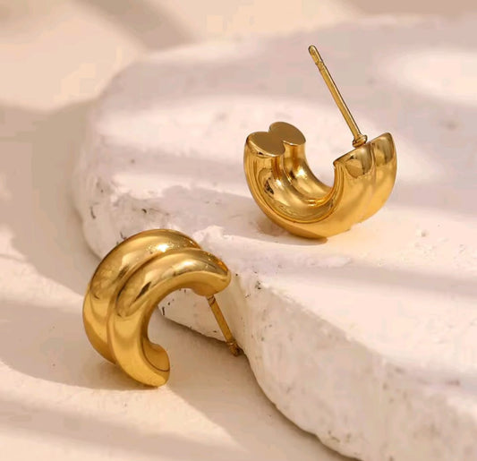 Half moon hoops