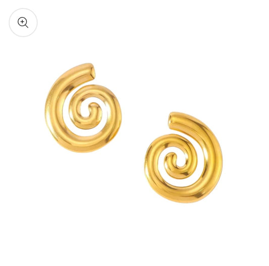 Snail earings