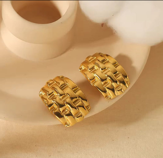 Texured earings
