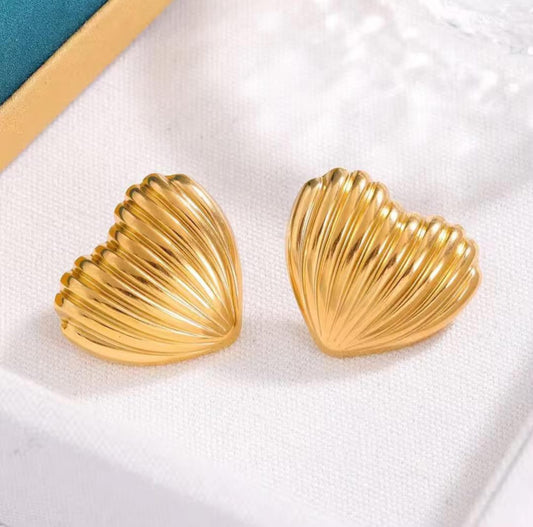 heart studs