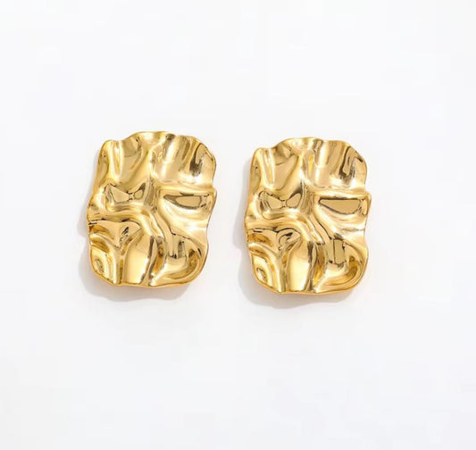 Texture earings