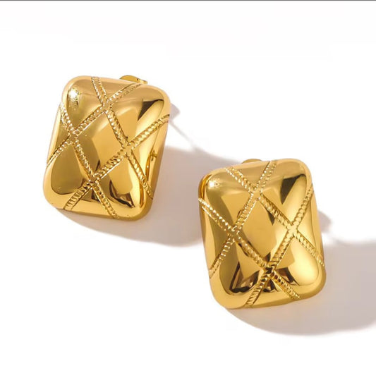 square hexagonal studs