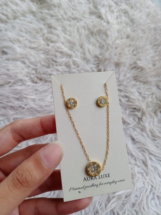 STONE STUDDED SET