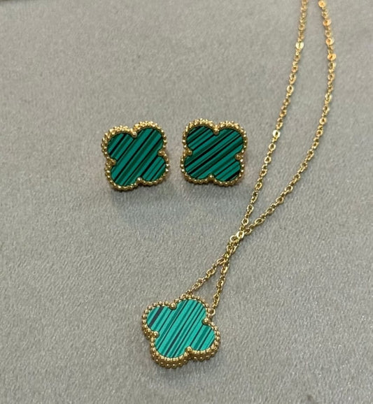 GREEN CLOVE SET