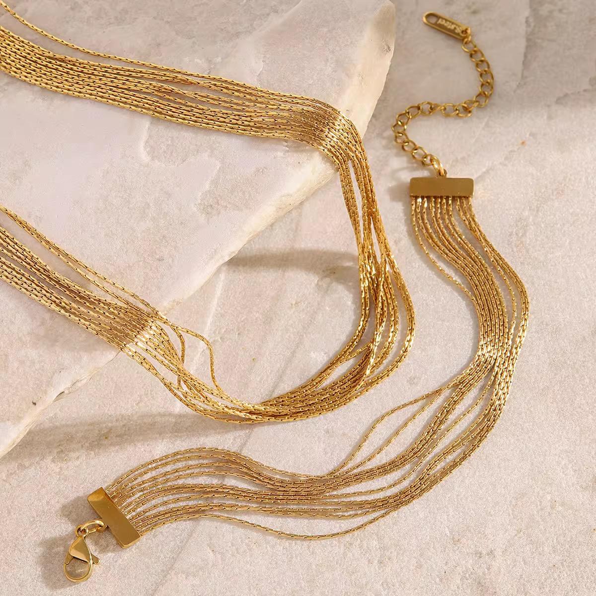 MULTIPLE CHAIN STACK SET