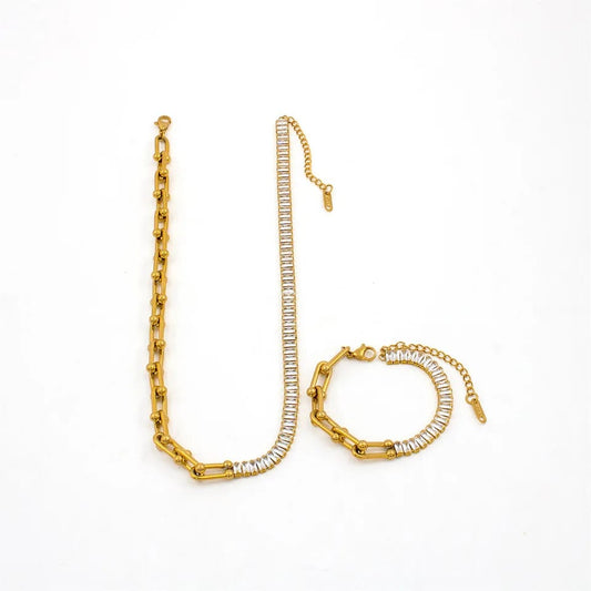 CRYSTAL CHAIN SET