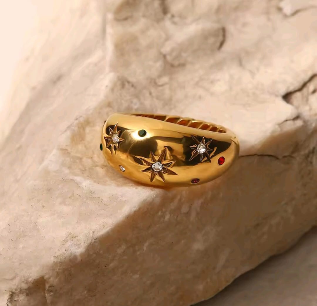 MULTI STONE RING