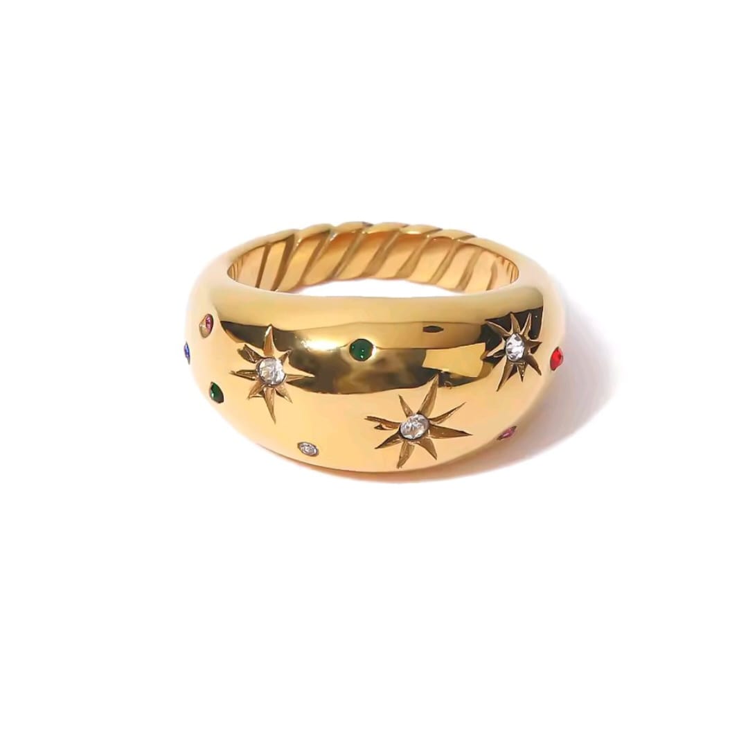 MULTI STONE RING