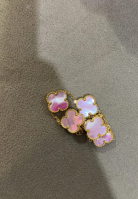 LUXE PINK VANCLEEF BRACELET