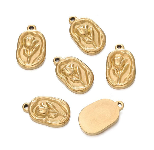 ROSE FLOWER CHARM